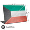 Kuwait Flag Distressed Universal Laptop 11in (8.8 x 6.2in) Skin